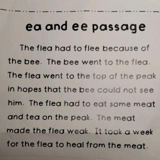 ea and ee passage