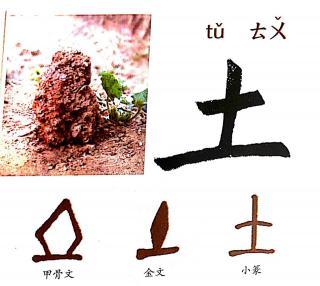 认识汉字：土