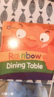 rainbow dining table
