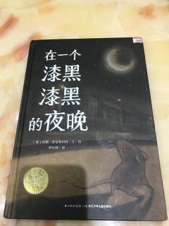 在一个漆黑漆黑的夜晚