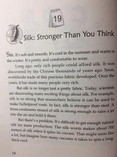 3-19 Silk：Stronger Than You Think