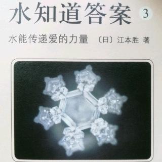 水知道答案3——江本胜——能量的交换——纯粹性——爱的起源