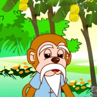 晨晨讲故事:猴子大叔的“爱”心香蕉