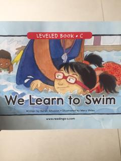 Angela 20190526 We learn to swim