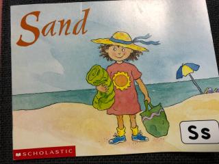 The letter s-Sand