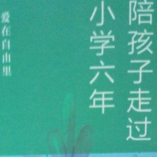 《陪孩子走过小学六年》3.特别的体验，特别的收获