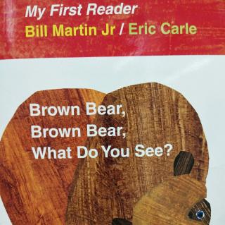 Brown bear, brown bear, what do you see？