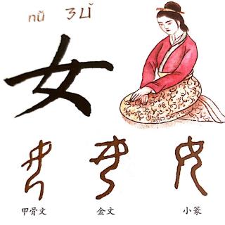 认识汉字：女