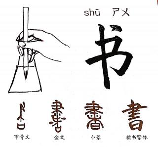 认识汉字：书