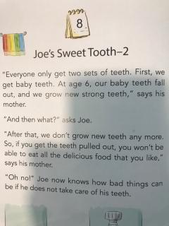 Joe’s Sweet Tooth