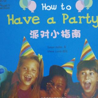 《大猫英语三级》1How to Have a Party