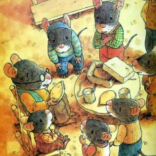 朱曲双语幼儿园的晚安故事205《十四只老鼠种南瓜》