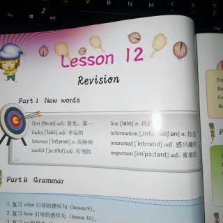 ABC 进阶6 Lesson 12