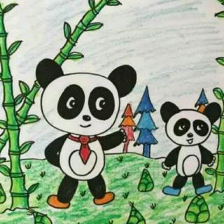 朱曲双语幼儿园的晚安故事307《小熊猫学本领》