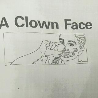 A Clown Face