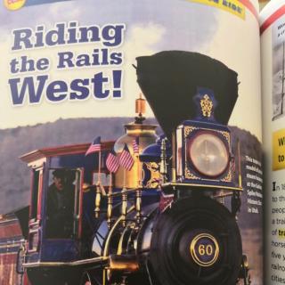 Riding the Rails west