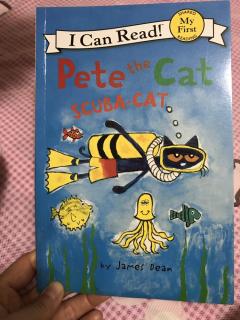 Pete the cat scuba-cat