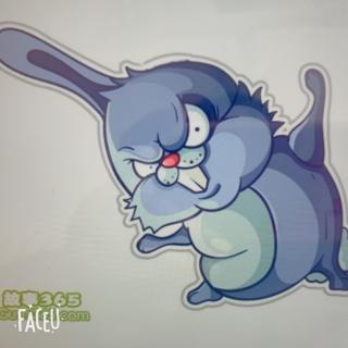 一只耳朵的兔子🐰上集