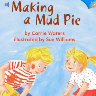 Elsa  Making  a mud pie