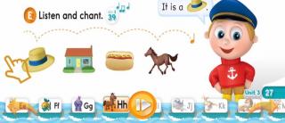 Oxford Phonics World 1 unit3 chant Hh