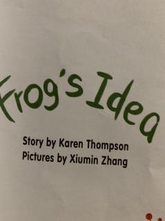 frog's idea-rachel