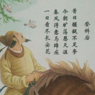 成语故事《走马观花》