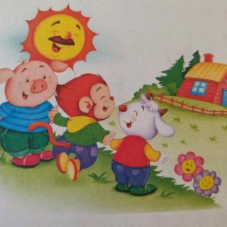 阳光幼儿园园长妈妈睡前故事《小猪找伙伴》