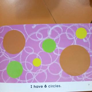 I have 6 circles.