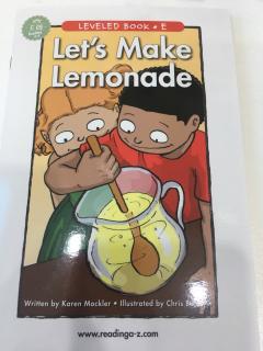 RAZ E 09Let's Make Lemonade