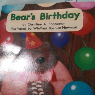 Bear birthday cady挑战