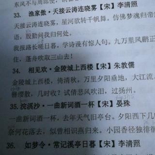 《相见欢.金陵城上西楼》