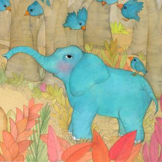 儿童故事 | 蓝色的小象