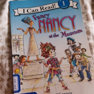 Fancy Nancy at tge Museum