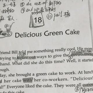 delicious green cake2