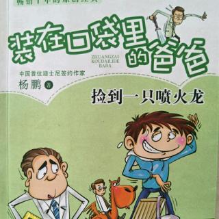 《装在口袋里的爸爸-捡到一只喷火龙》八、给闯祸精取名字