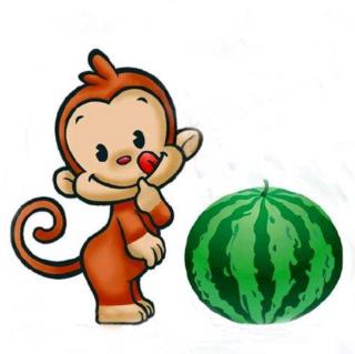 《猴子吃西瓜》
