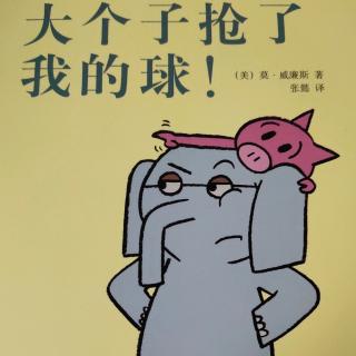 《 大个子抢了我的球！》美]真.威廉斯 著