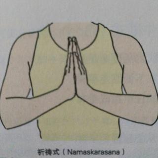 4.祈祷式（Namaskarasana）