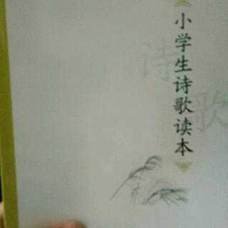 小学生诗歌读本——《滁州西涧》