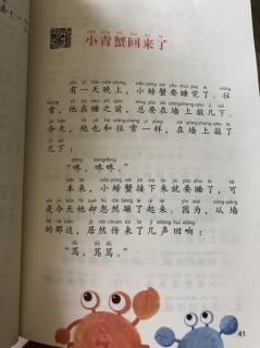 孤独的小螃蟹—小青蟹回来了