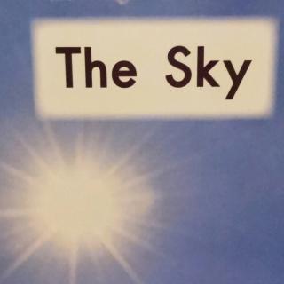 The sky