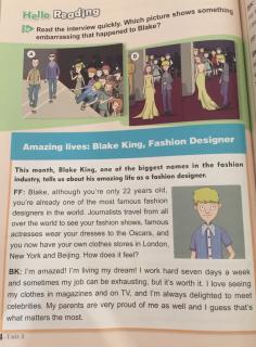 Amazing lives:Blake King, Fashion Designer