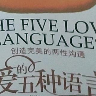 第五章，爱的语言之二：精心的时刻(一)