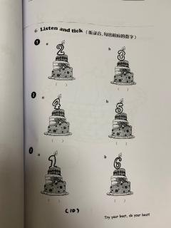 西蒙英语幼小衔接听力P10