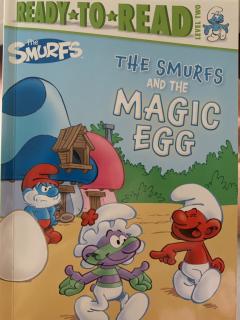 The Smurfs and the magic egg