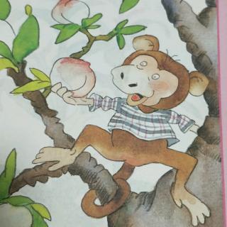 小猴摘桃
