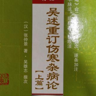 48.《吴述重订伤寒杂病论（上篇）》卷三（30）