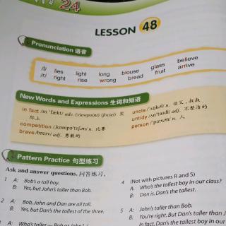 新概念英语2B. lesson48-49