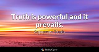 Truth is Powerful. 真相就是力量！