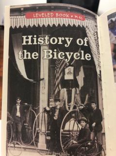 History of the Bicycle